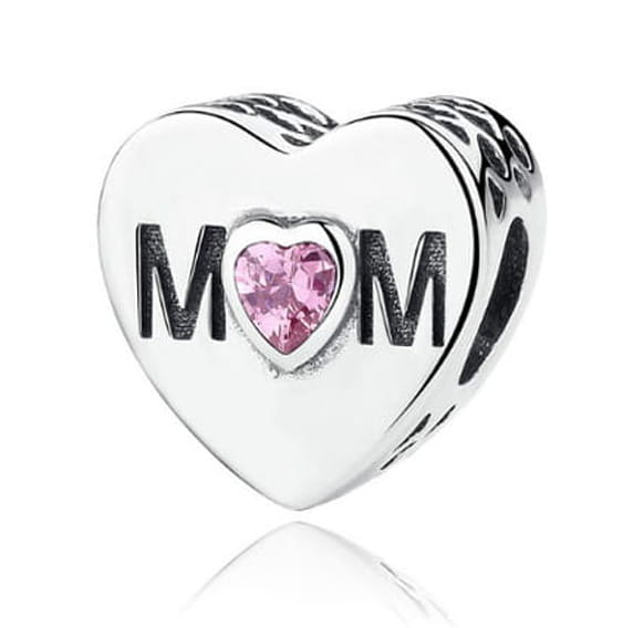 Srebrny Charms Mama