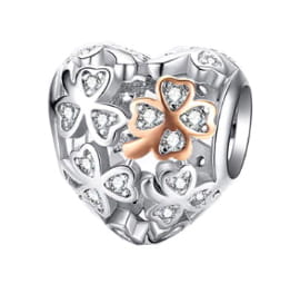Charms do Pandora Złota Koniczynka