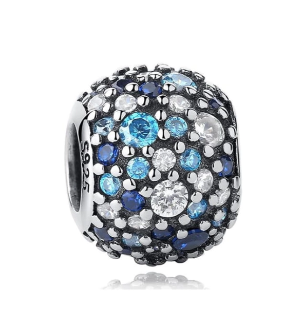 Charms do Pandora Niebieski Błysk