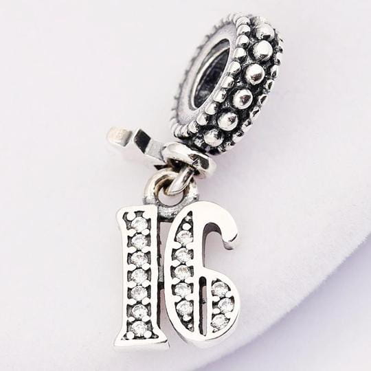 Charms do Pandora 16 Urodziny