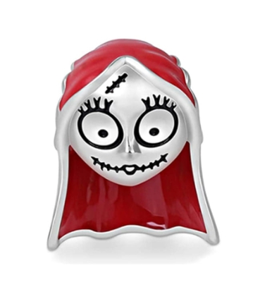 Srebrny Charms Zjawa na Halloween