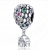 Srebrny Charms Latający Domek Balon