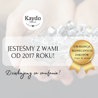 Kaydo Biżuteria. Jesteśmy z Wami od 2017 roku. Bezpieczne zakupy tylko w Kaydo!.png