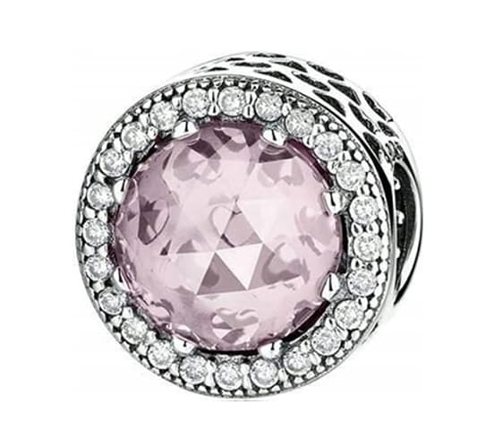 Charms do Pandora Promienne Serce Róż