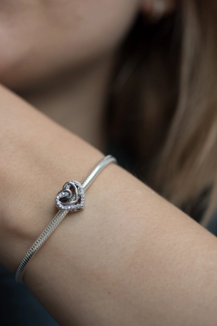 Srebrny Charms Drzewo Rodzinne