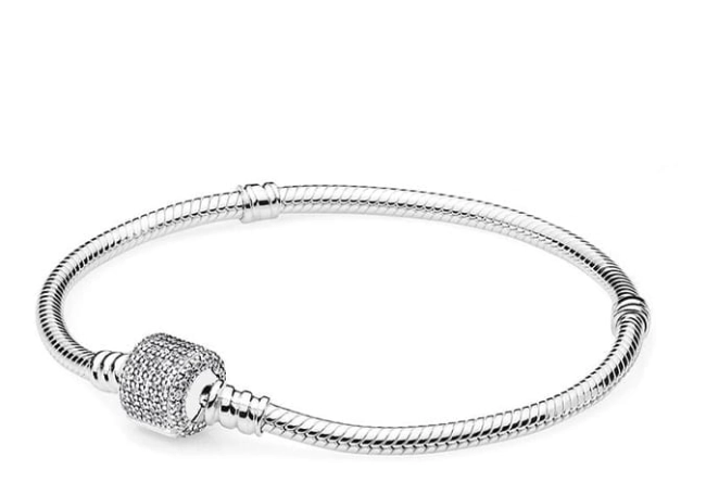 Bransoletka typu Pandora Cyrkonie