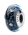 Srebrny Charms Nocny Ocean Murano