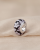 Srebrny Charms Nocne Kwiaty Murano