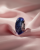 Srebrny Charms Gwiezdna Noc Murano