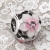 Srebrny Charms Dorodna Magnolia Kwiaty