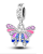 Charms Kolorowy Motyl Mariposa
