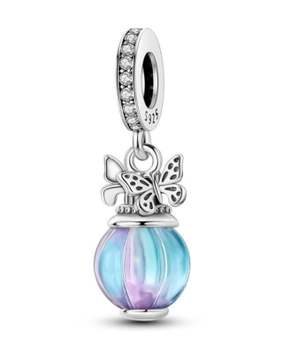 Srebrny Charms Pastelowy Balonik