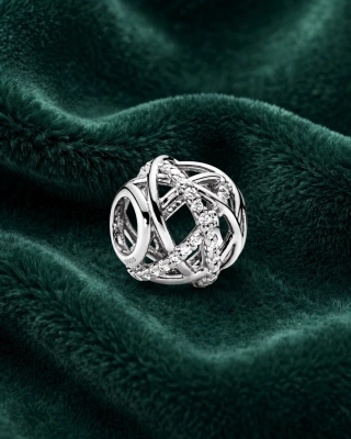 Srebrny Charms Srebrna Galaktyka